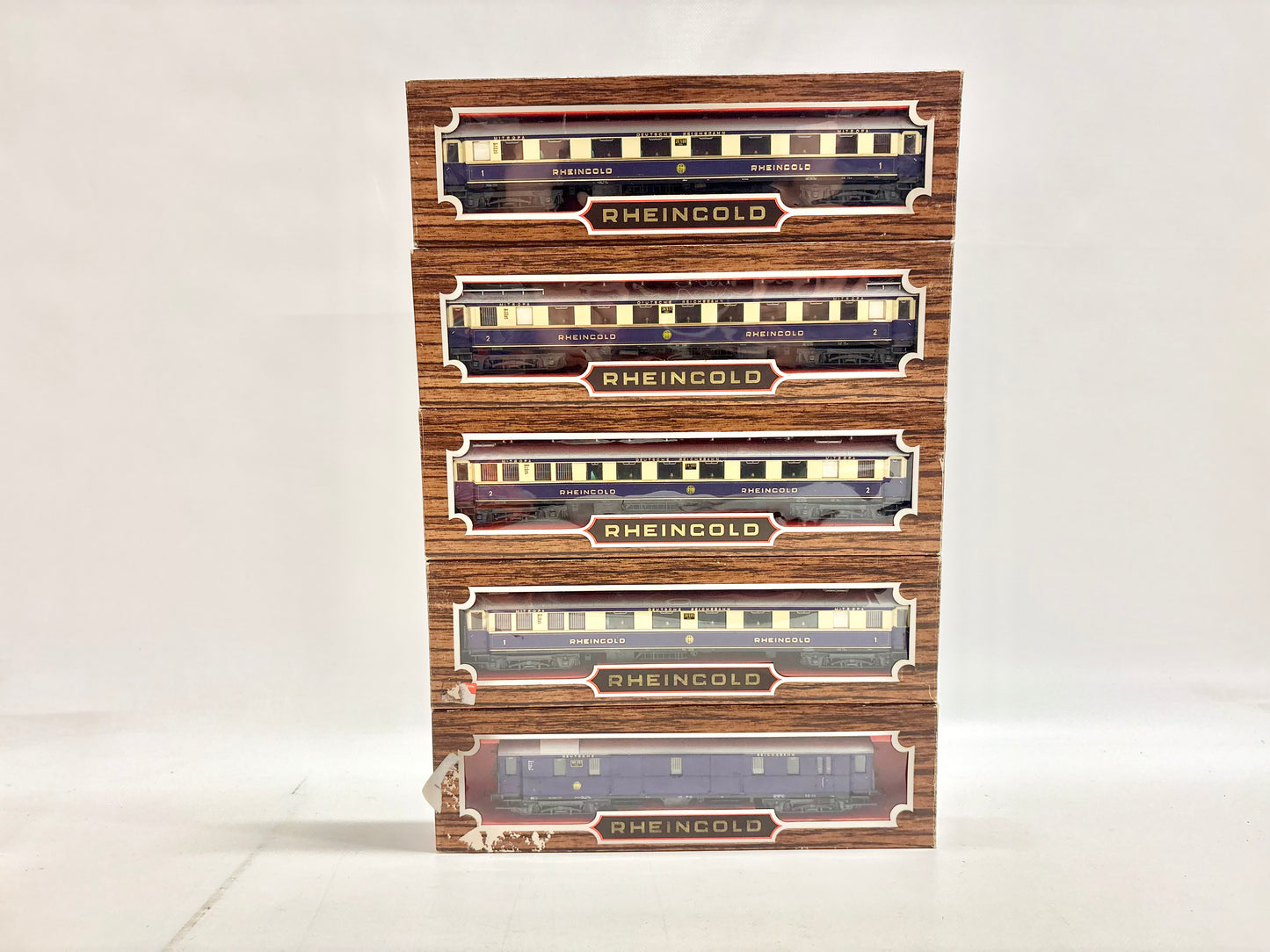 Liliput 82100 82400 82300 82500 82200 Wagen-Set Rheingold Schnellzug DRG DC H0
