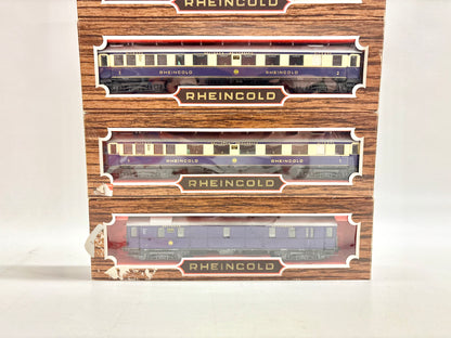 Liliput 82100 82400 82300 82500 82200 Wagen-Set Rheingold Schnellzug DRG DC H0