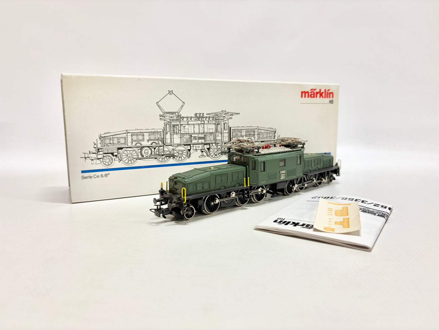 Märklin 3356 E-Lok Be 6/8 Krokodil SBB AC H0