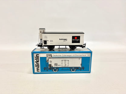 Märklin 4680 SoMo "Solingen Knirps" Güterwagen mit Bremserhaus AC H0