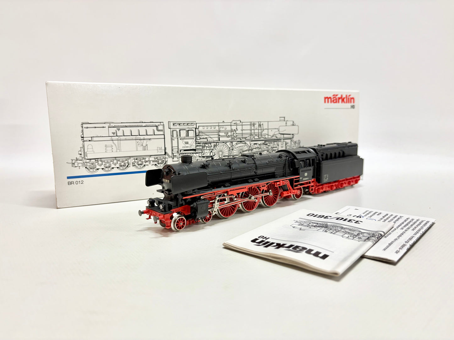 Märklin 3310 Dampflok Br 012 081-6 DB AC H0