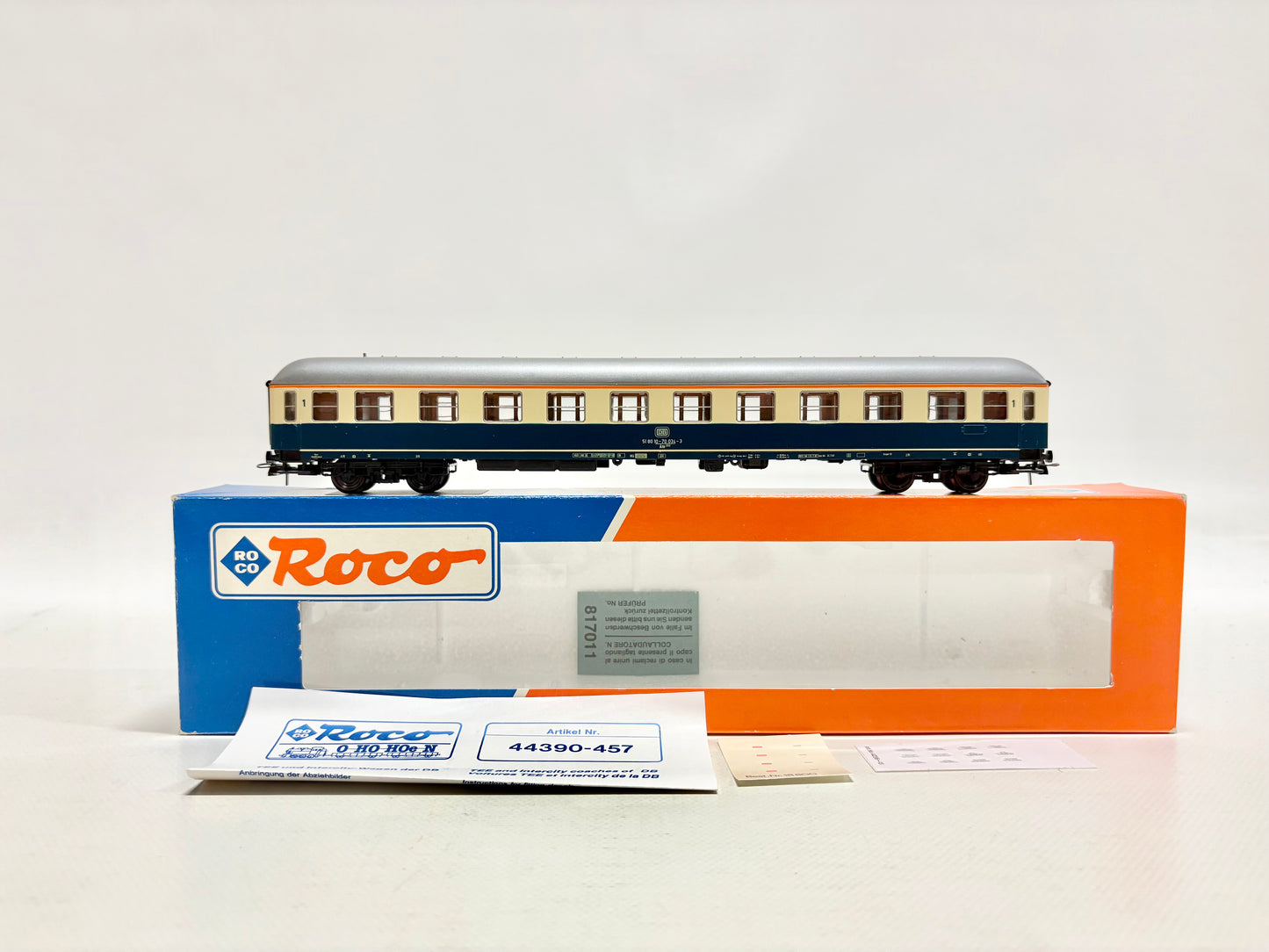 Roco 44391 Personenwagen Schnellzugwagen DB DC H0