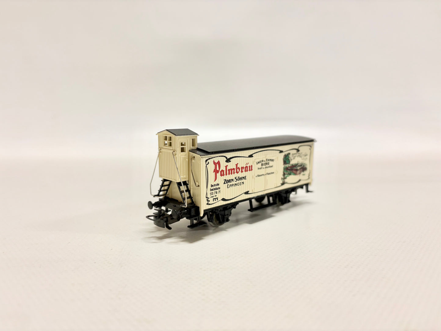Märklin 4680 SoMo "Palmbräu" Güterwagen mit Bremserhaus AC H0
