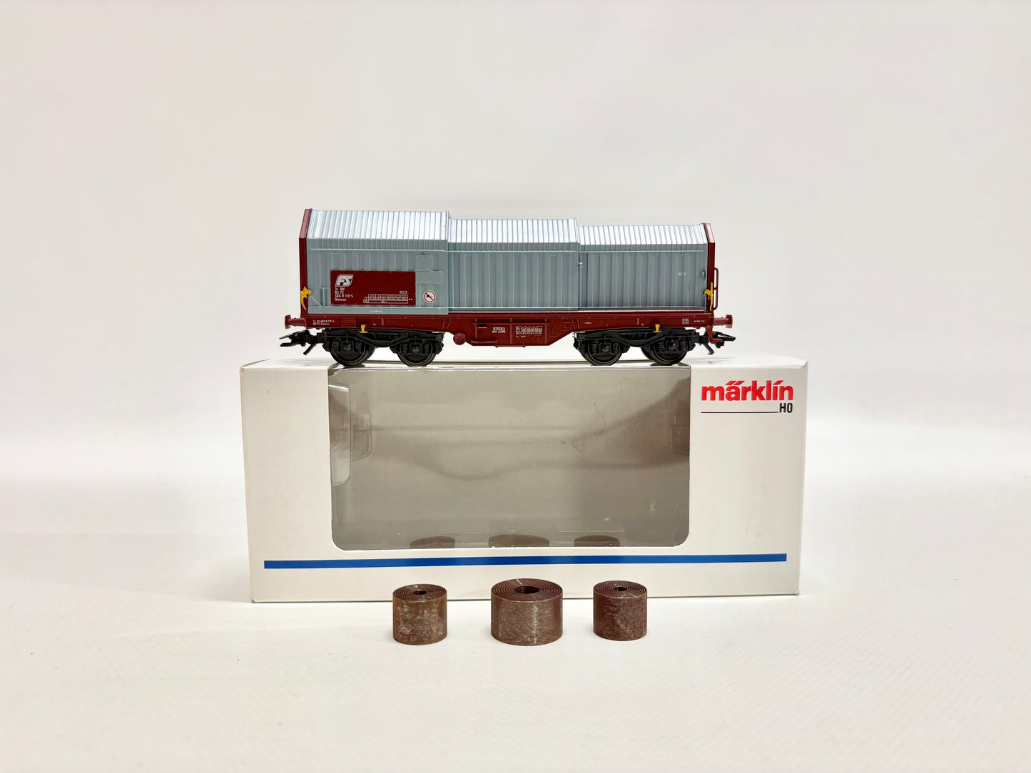 Märklin 46931 Teleskophaubenwagen mit Coils FS AC H0