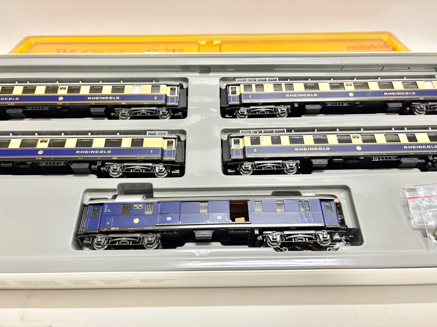 Märklin 4228 Wagen-Set "RHEINGOLD" DRG AC H0