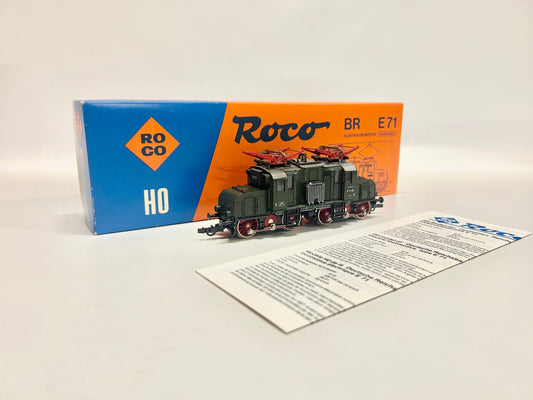 Roco 04196A E-Lok E71 33 DR DC H0