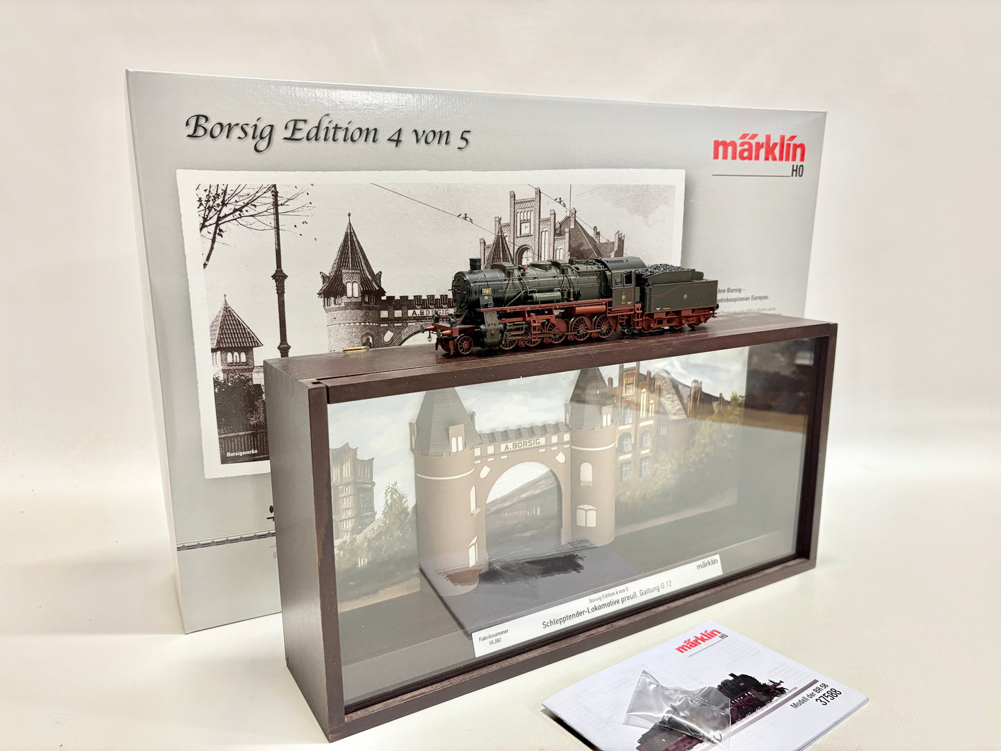 Märklin 37588 Mfx-Digital + Sound Dampflok G12 Borsig Edition 4 K.P.E.V. AC H0