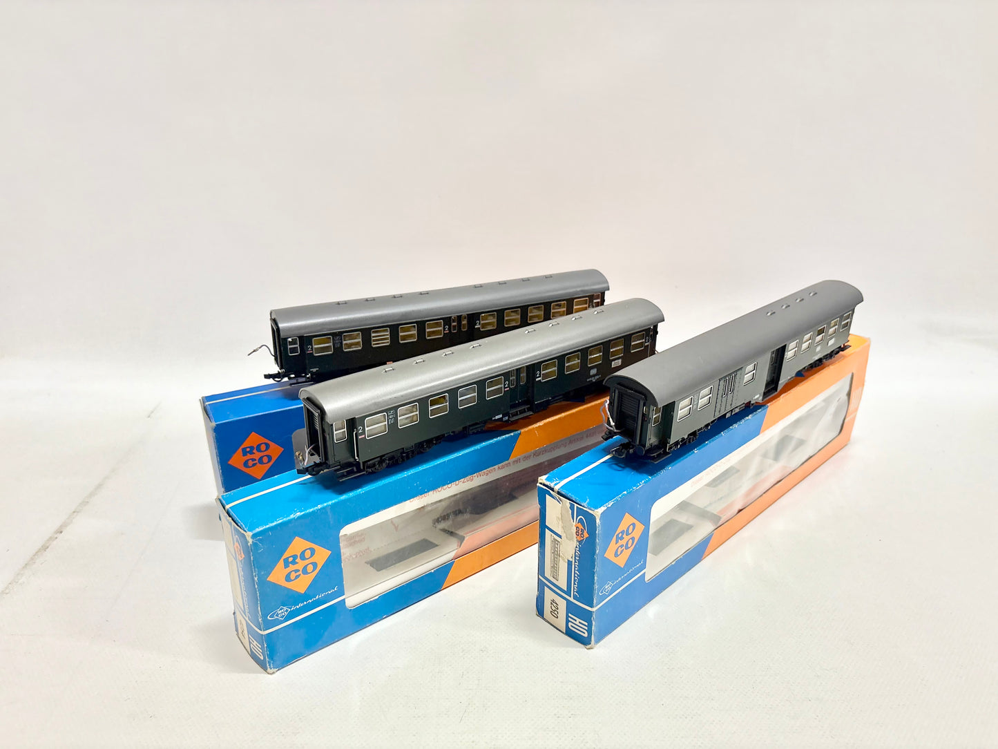 Roco 4250 4252 4250 Personenwagen Umbauwagen Nahverkehr DB AC H0