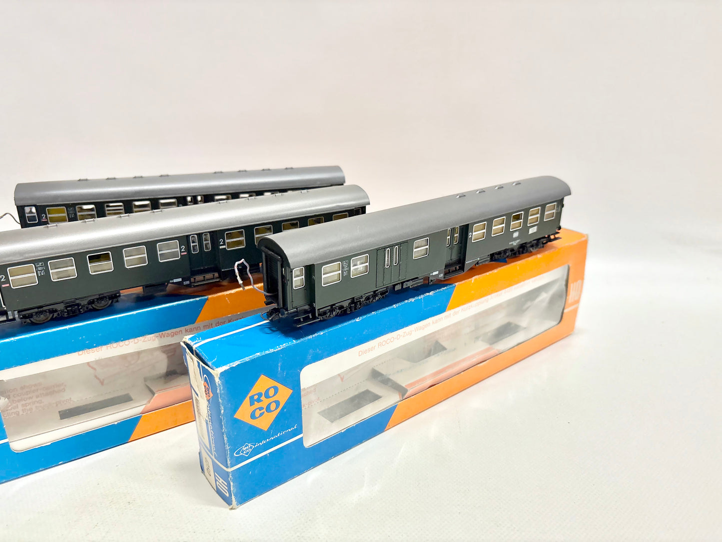 Roco 4250 4252 4250 Personenwagen Umbauwagen Nahverkehr DB AC H0