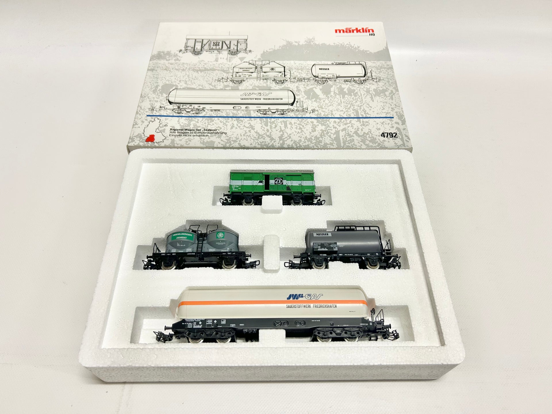 鉄道模型 marklin 48811 Freight Car Set. Märklin 4792 Regional Car Set 
