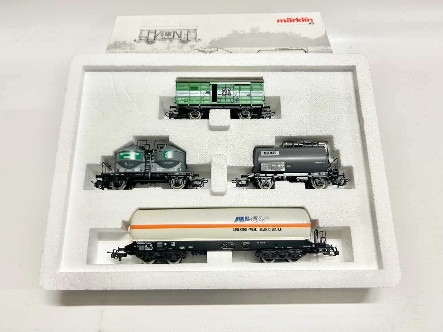 Märklin 4792 Regional-Wagen-Set "Südwest", Güterwagen, H0, OVP