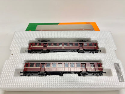 Roco 14148A AC Elektrischer Triebwagen Br 485 022-8 mit Beiwagen DB H0