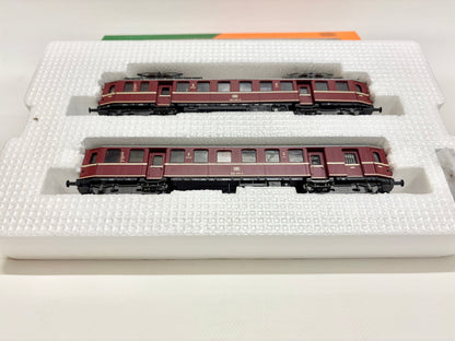 Roco 14148A AC Elektrischer Triebwagen Br 485 022-8 mit Beiwagen DB H0