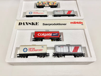 Märklin 844211 Wagen-Sets Danske Saerproduktioner Güterwagen DSB AC H0
