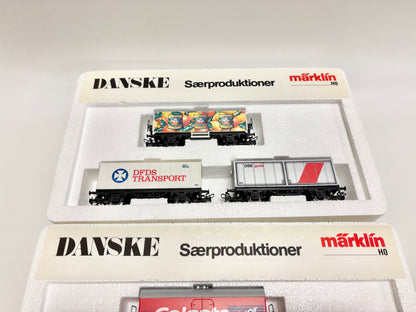 Märklin 844211 Wagen-Sets Danske Saerproduktioner Güterwagen DSB AC H0