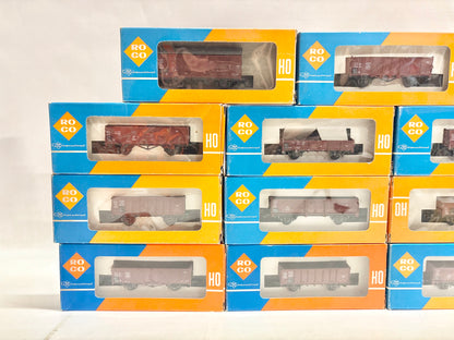 Roco 12x 4309 4307 4305 4314 4302 4313 4311 4314 Wagen-Set Konvolut DB DC H0