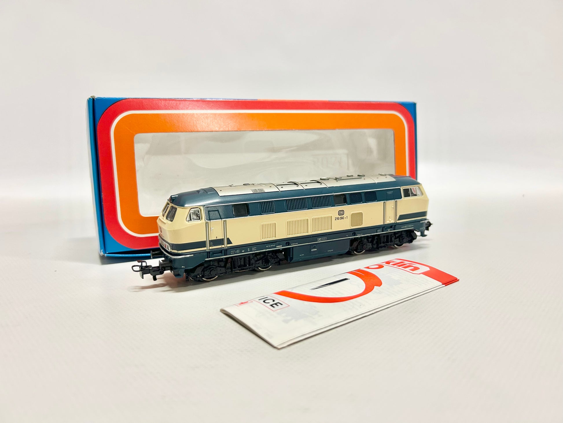 3074 Märklin 3074 Br 216 Diesellok, DB, H0, OVP, TOP – secondplay