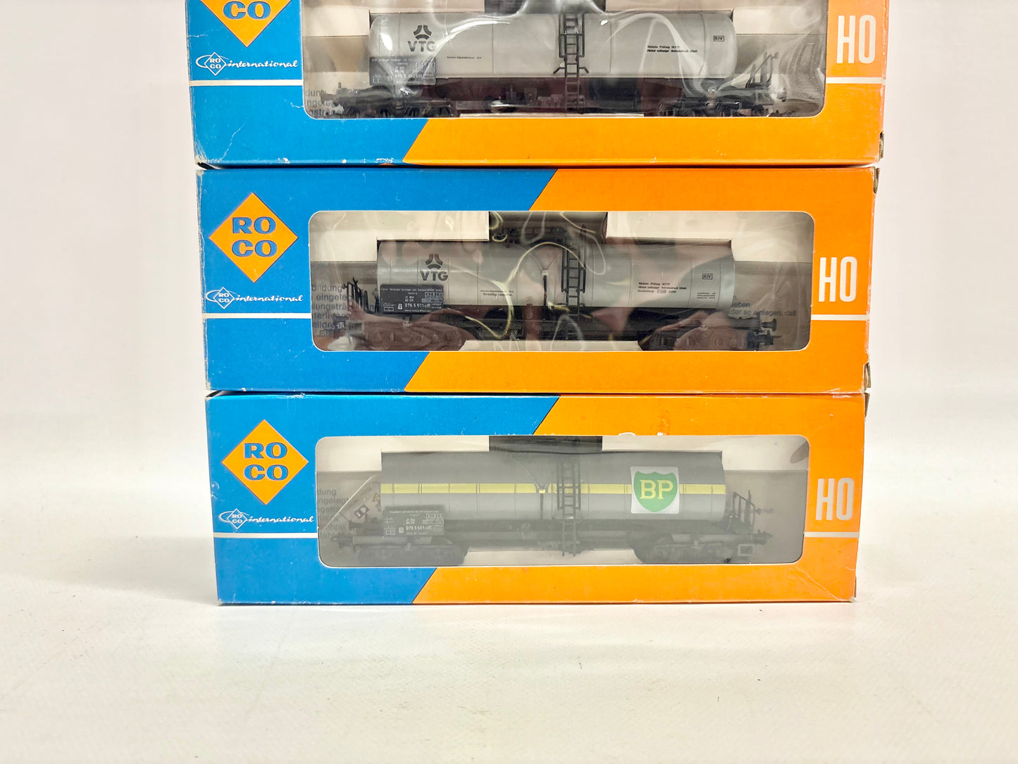 Roco 4356A 4356B 4355A 4336A Wagen-Set Kesselwagen Konvolut DB DC H0
