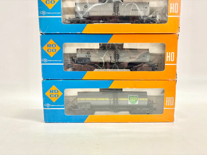 Roco 4356A 4356B 4355A 4336A Wagen-Set Kesselwagen Konvolut DB DC H0