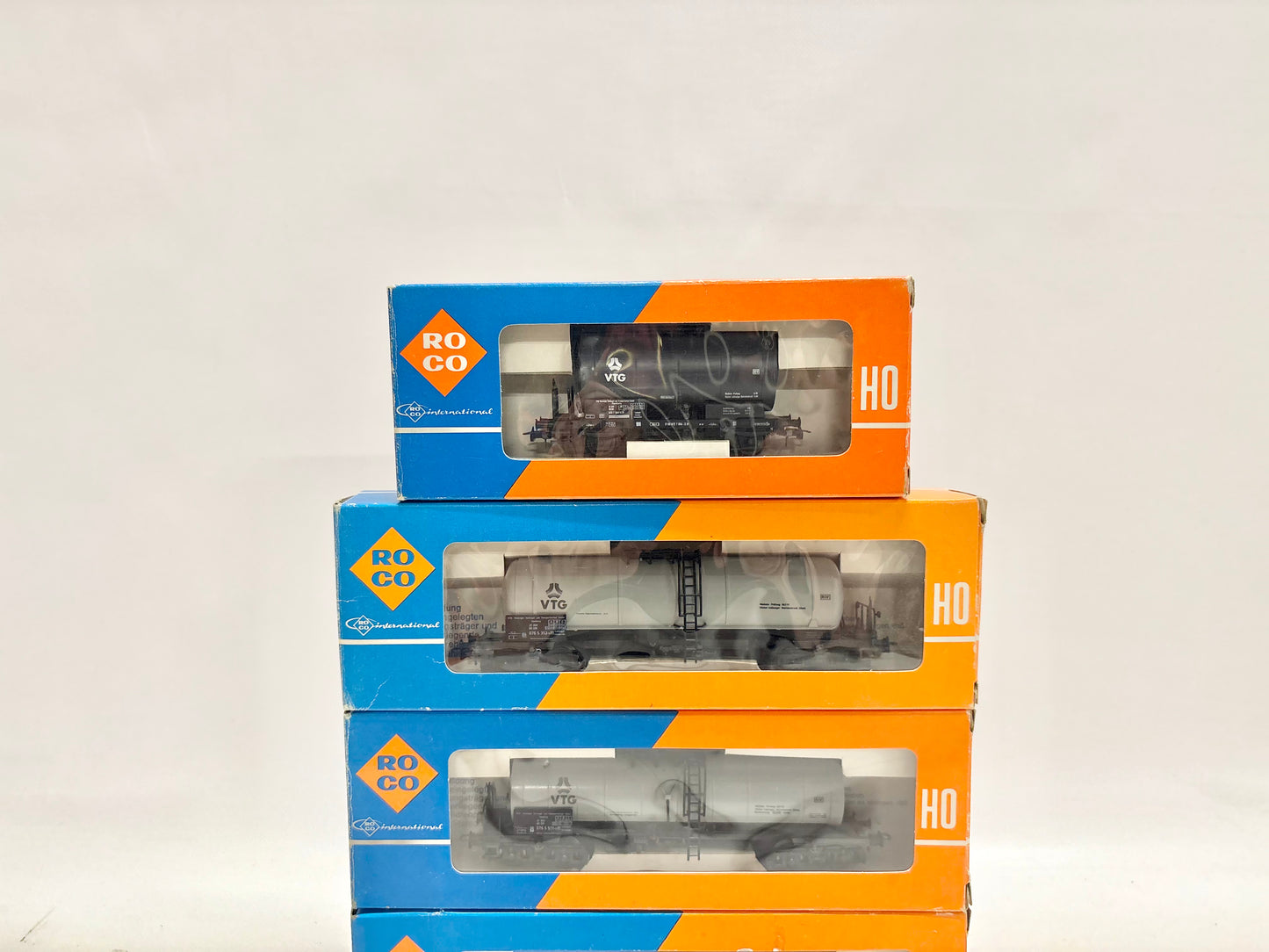 Roco 4356A 4356B 4355A 4336A Wagen-Set Kesselwagen Konvolut DB DC H0