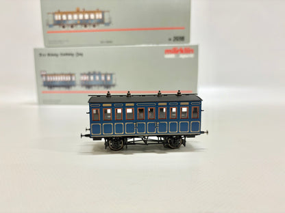Märklin 4x 2698 HAMO König-Ludwig-Zug Personenwagen DC H0