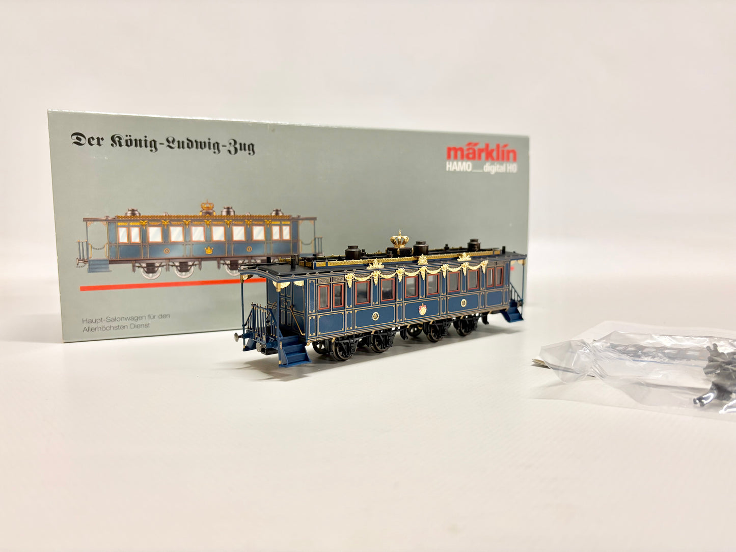 Märklin 4x 2698 HAMO König-Ludwig-Zug Personenwagen DC H0