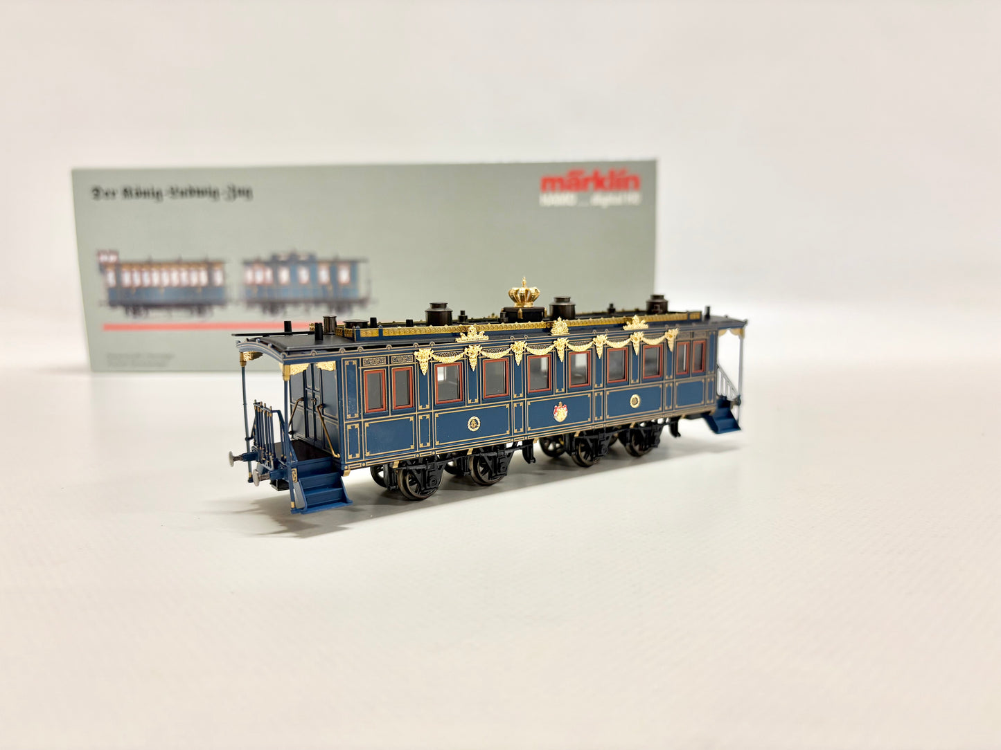 Märklin 4x 2698 HAMO König-Ludwig-Zug Personenwagen DC H0