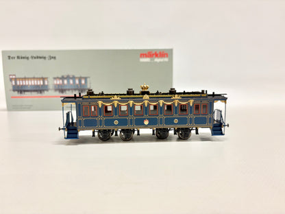 Märklin 4x 2698 HAMO König-Ludwig-Zug Personenwagen DC H0