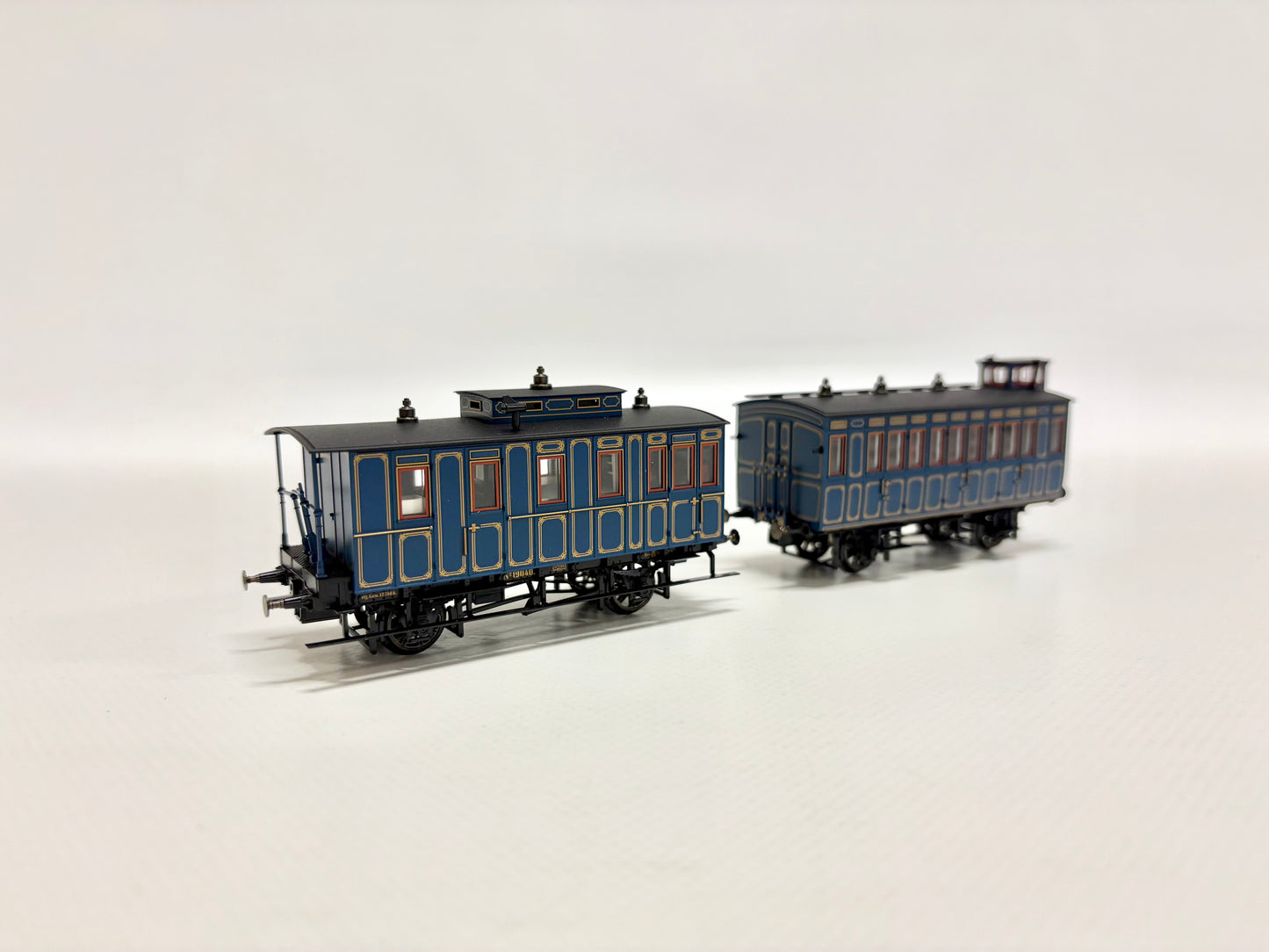 Märklin 4x 2698 HAMO König-Ludwig-Zug Personenwagen DC H0