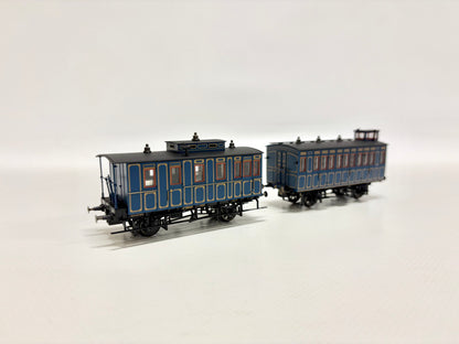 Märklin 4x 2698 HAMO König-Ludwig-Zug Personenwagen DC H0