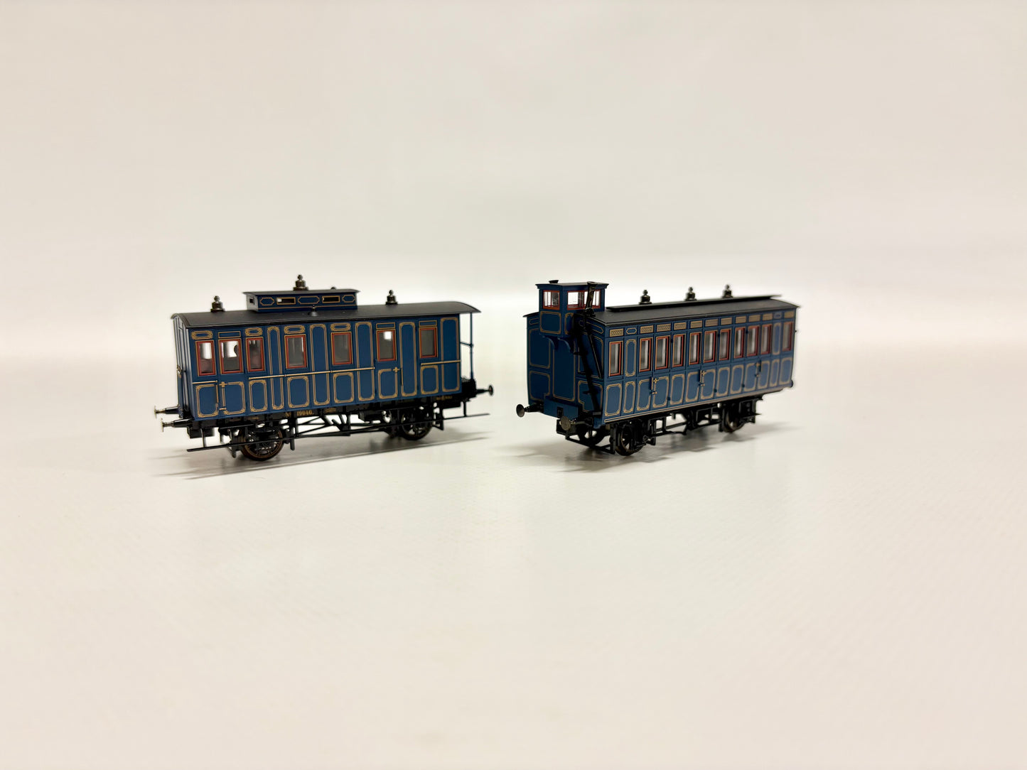 Märklin 4x 2698 HAMO König-Ludwig-Zug Personenwagen DC H0