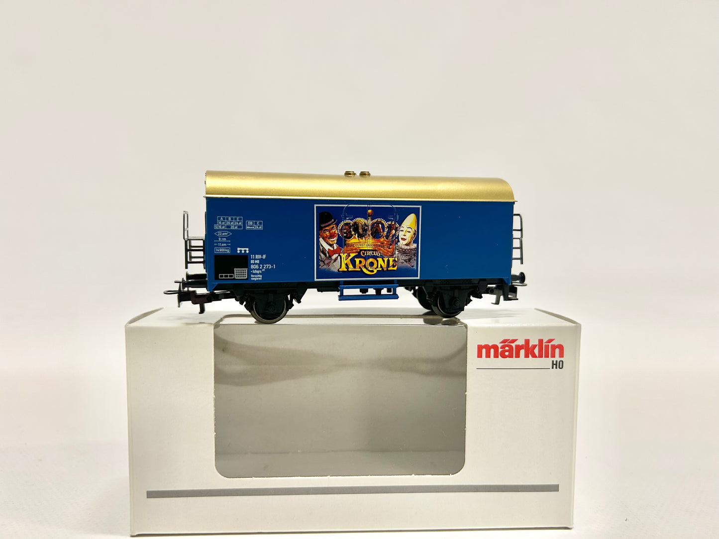 Märklin 94126 Kühlwagen "Circus Krone", H0, OVP, TOP