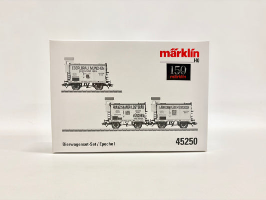 Märklin 45250 Wagen-Set Bayrische Bierwagen Güterwagen K.Bay.Sts.B. AC H0
