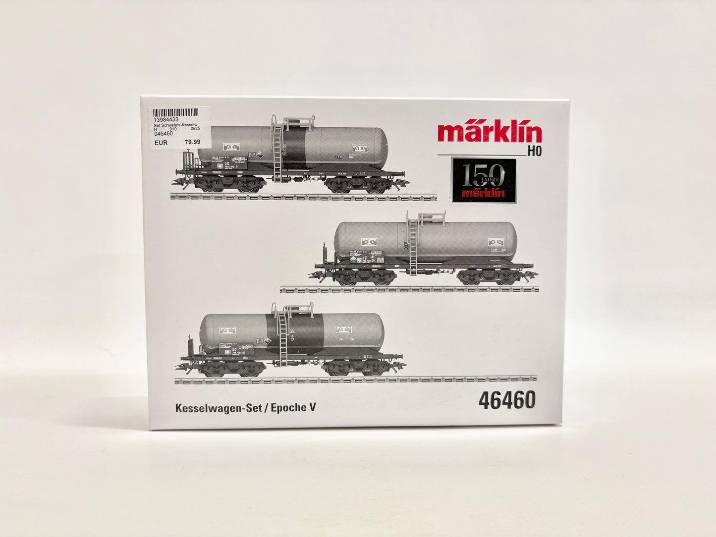 Märklin 46460 Wagen-Set Kesselwagen DB AC H0