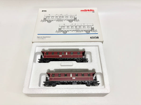Märklin 43138 Wagen-Set Donnerbüchsen Personenwagen DB AC H0