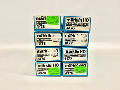 Märklin 8x D-Zug Wagen, Schnellzugwagen, Personenwagen, H0, OVP, TOP