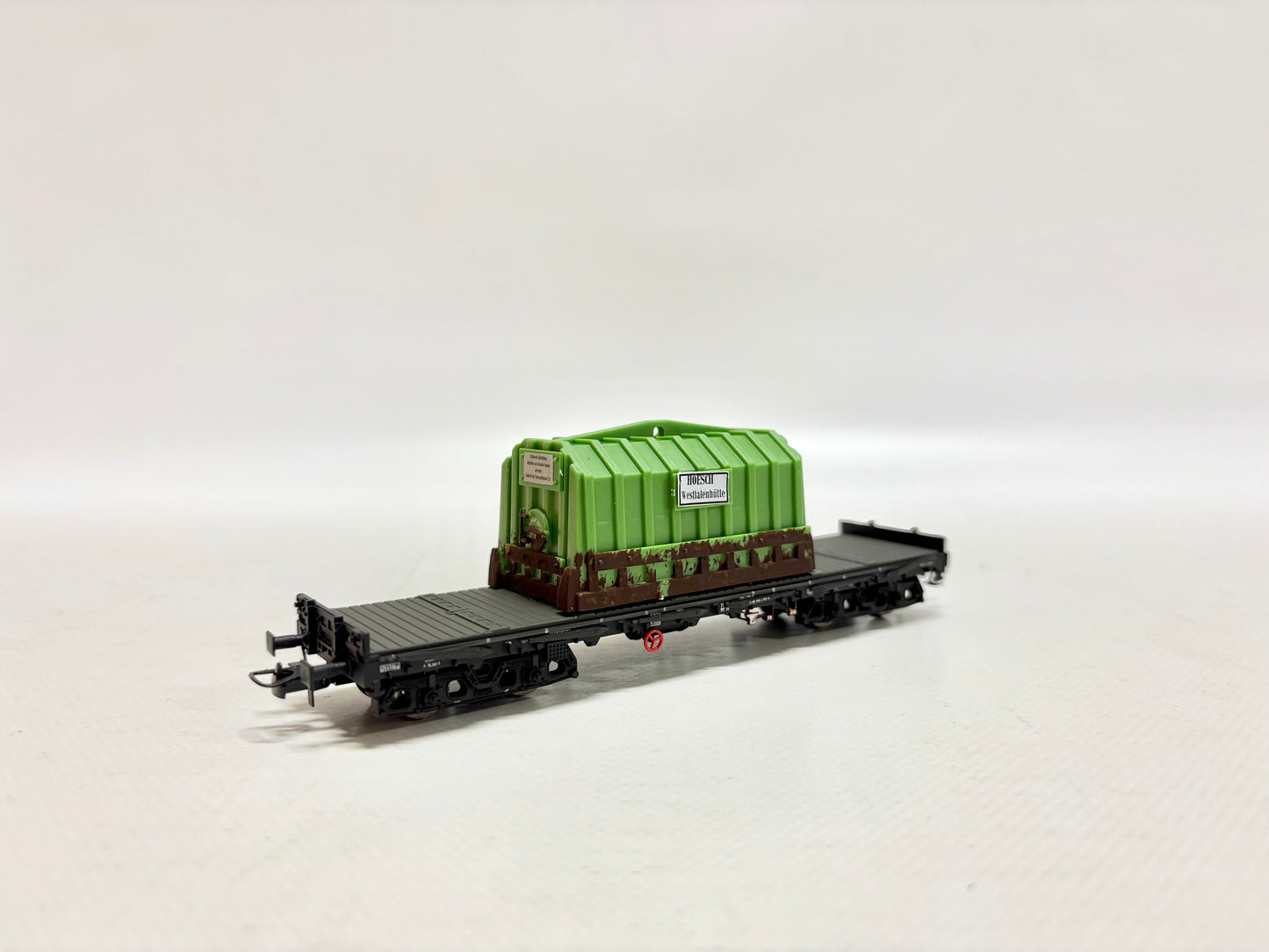Rivarossi HR60471 Flachwagen mit Ladung DB DC H0