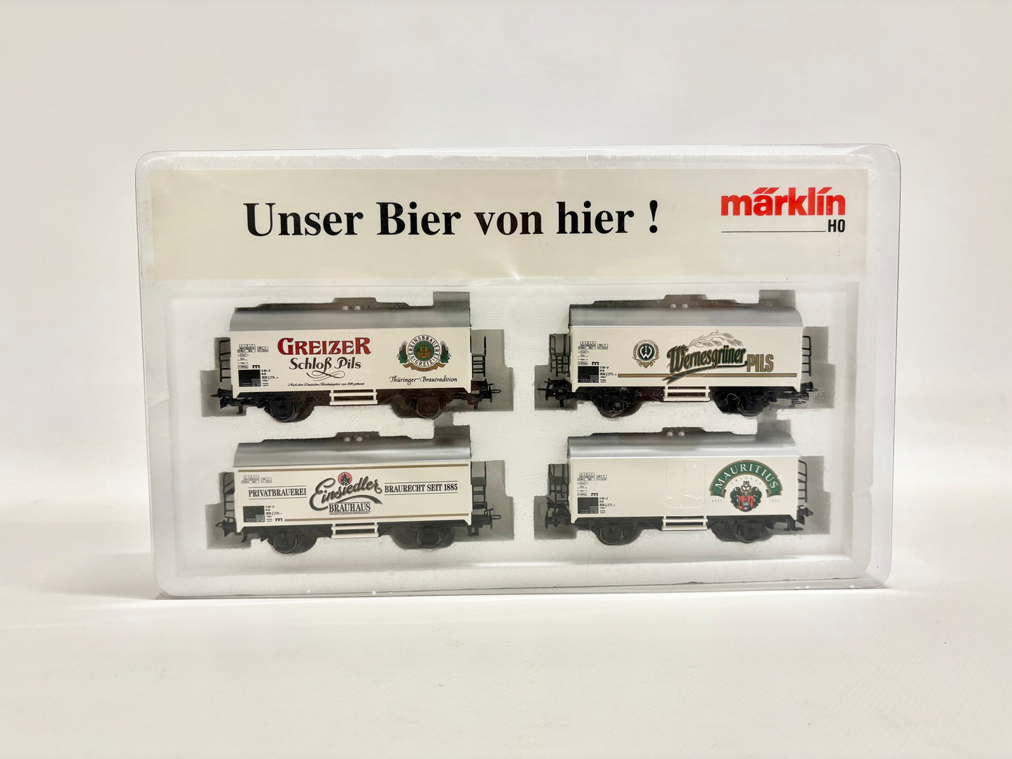 Märklin 31963 Wagen-Set "Unser Bier von hier!" Bierwagen DB AC H0