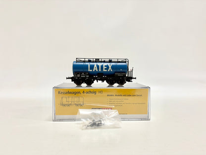 Brawa 47056 Güterwagen Kesselwagen "LATEX" DRG DC H0