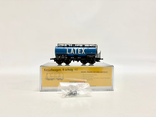 Brawa 47056 Freight Car Tank Car "LATEX" DRG DC H0