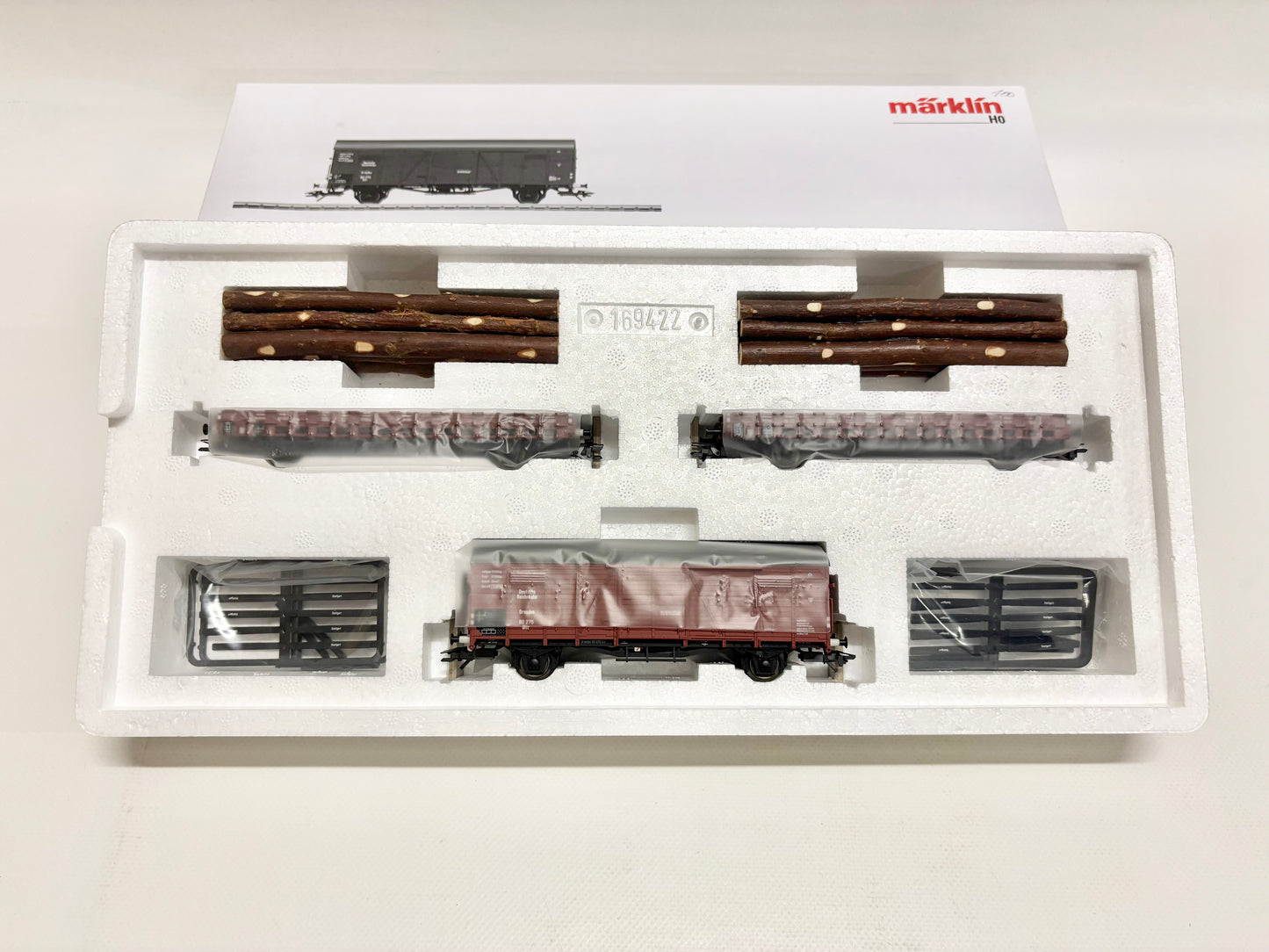 Märklin 46401 Wagen-Set Güterwagen Epoche II DR AC H0