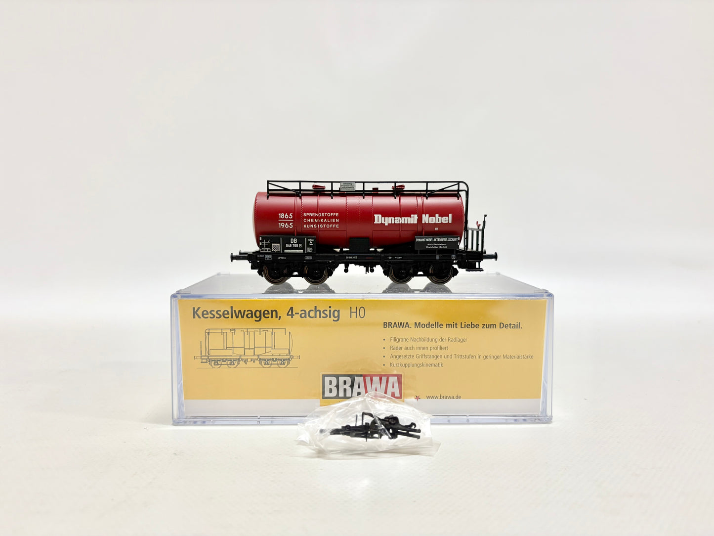 Brawa 47058 Güterwagen Kesselwagen "Dynamit Robel" DRG DC H0