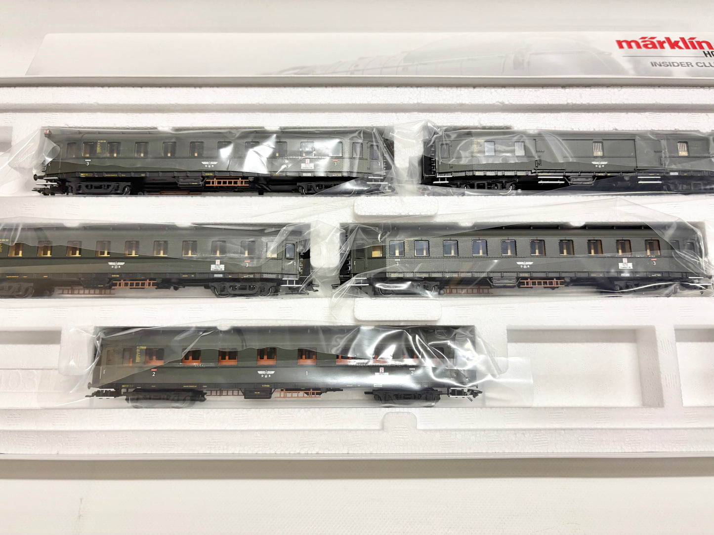 Märklin 42265 Insider Wagen-Set Hechtwagen Personenwagen DRG AC H0 ...