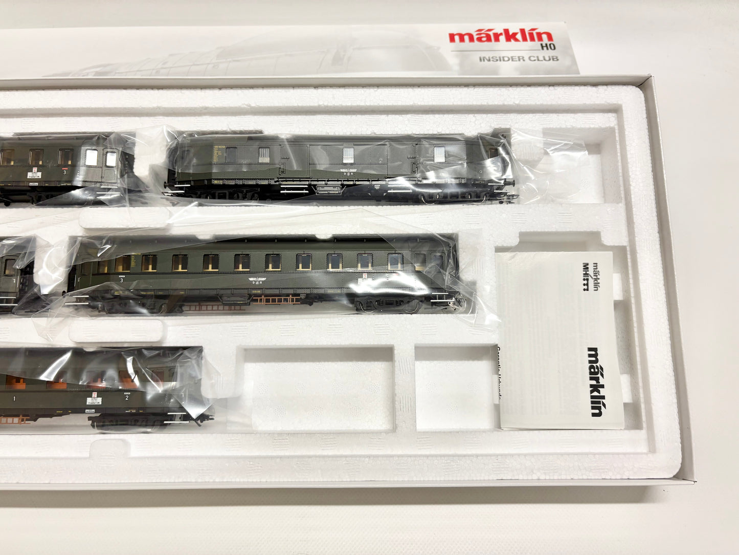 Märklin 42265 Insider Wagen-Set Hechtwagen Personenwagen DRG AC H0 ...