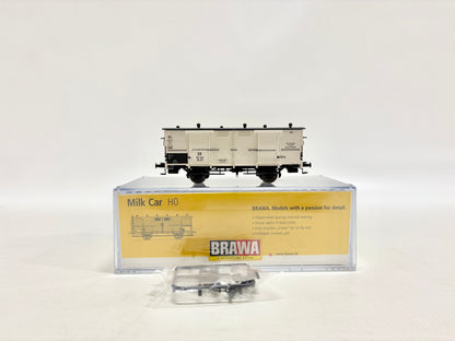 Brawa 48652 Güterwagen Gedeckter Güterwagen Milchwagen DRG DC H0