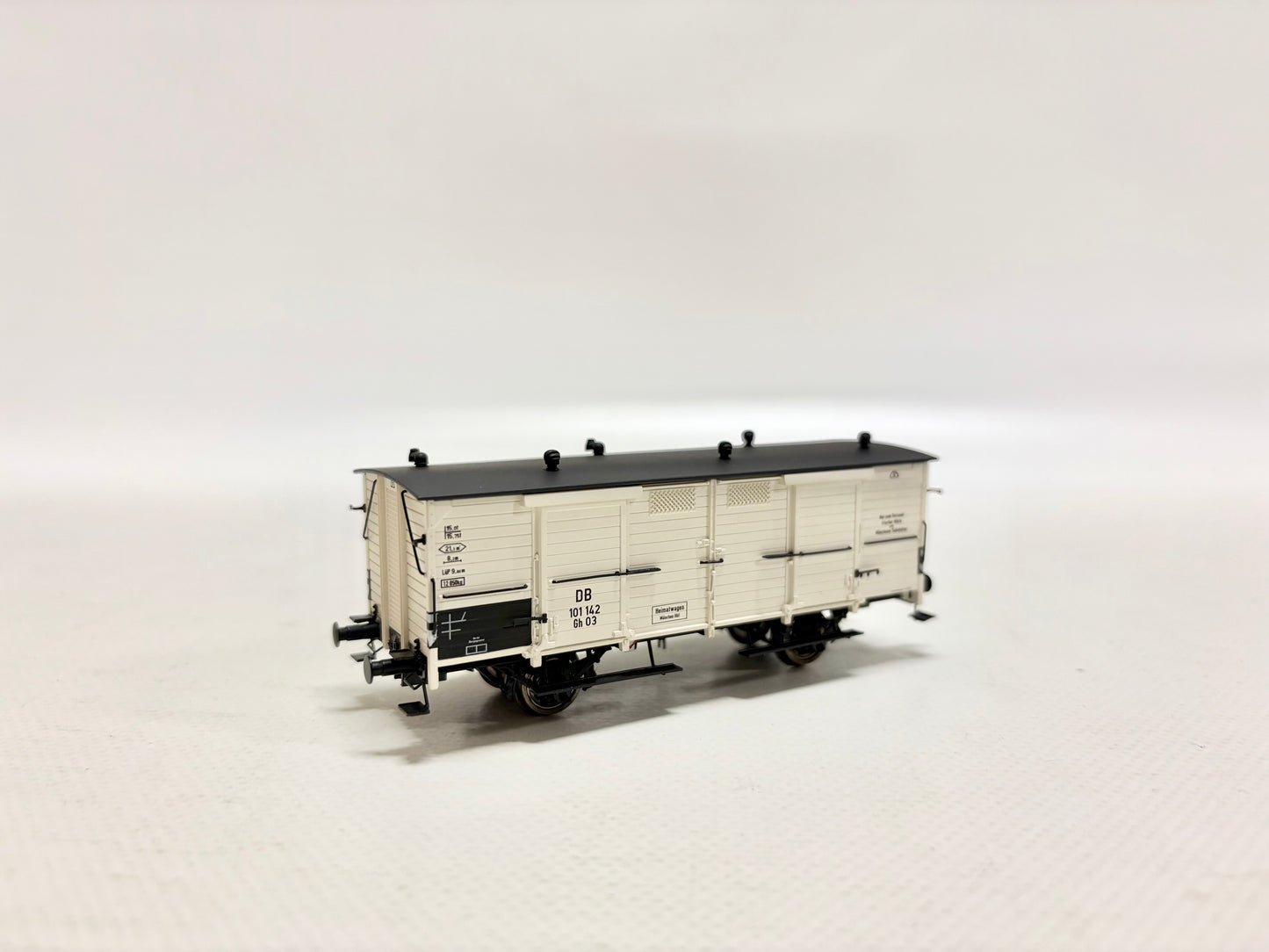 Brawa 48652 Güterwagen Gedeckter Güterwagen Milchwagen DRG DC H0
