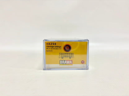 Brawa 48250 Güterwagen Gedeckt "Gefahrgut" DR DC H0