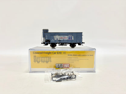 Brawa 48240 Güterwagen Gedeckt G10 "Kölner Zucker" DRG DC H0