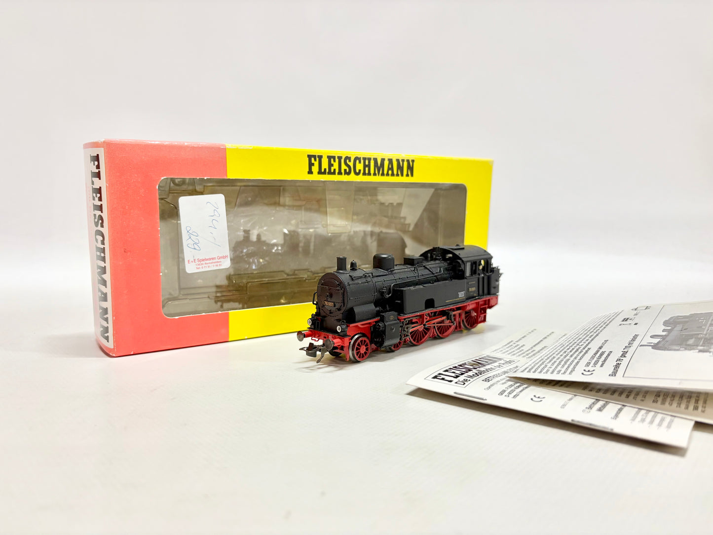 Fleischmann 1046 Dampflok Br 76 001 DRG AC H0