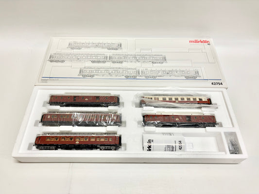 Märklin 42754 Wagen-Set Internationaler Luxus-Zug um 1910 CIWL AC H0